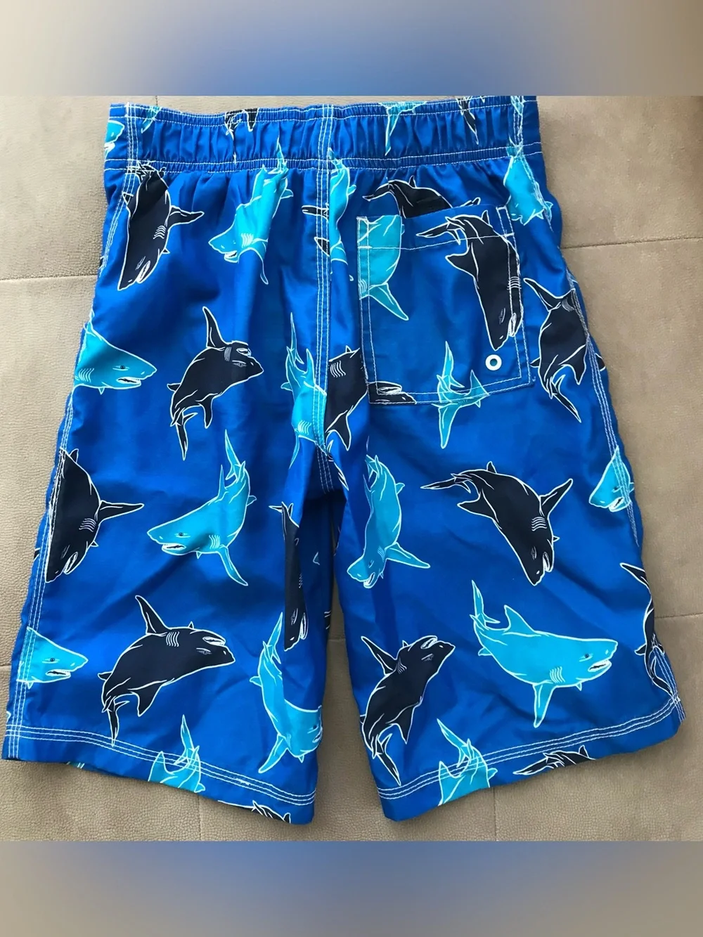 Gymboree sharks Rashguard swimsuit set for boys size L